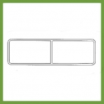 Slat Ribbed 65 x 19 x 1.2mm Radius