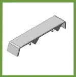 Micro Sash Lock Sill Cap left hand