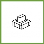 Continuous Rail Post Cap