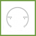 63mm Round Rail