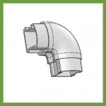 Comfort Rail Top Rail 90 Deg Elbow